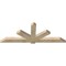 Ekena Millwork Kennewick Rough Sawn Timber Gable Bracket, Douglas Fir, 84"W x 31"H x 4"D x 6"F, 9/12 Pitch GBW084X31X0406KEN00RDF - alternate 4